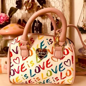 Betsey Johnson multicolor handbag tote